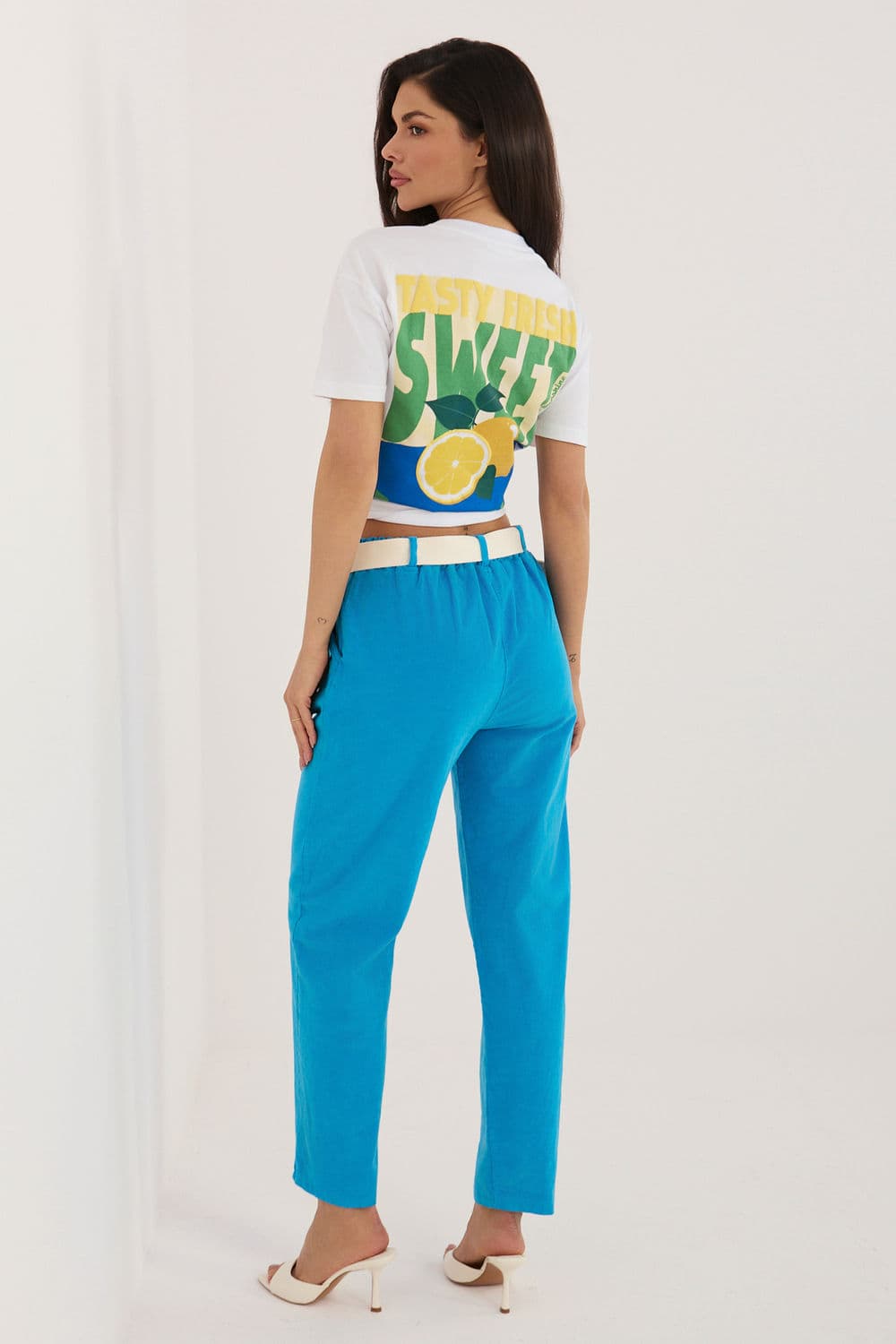 Pantaloni in velluto model 226460 Italy Moda - Miniatura 3