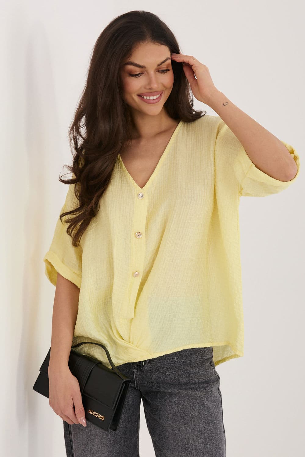 Camicia a manica corta model 226472 Italy Moda