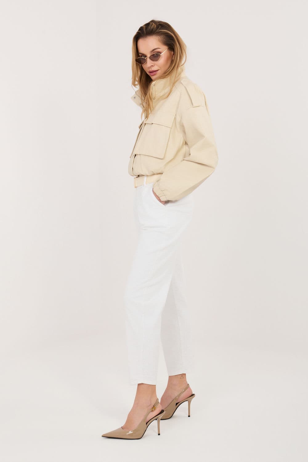 Pantaloni in velluto model 226481 Italy Moda - Miniatura 2
