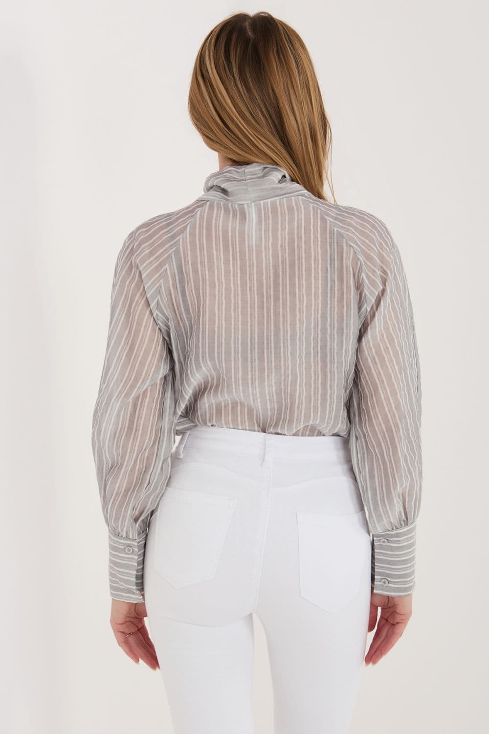 Camicia a manica lunga  model 226442 Italy Moda - Miniatura 4