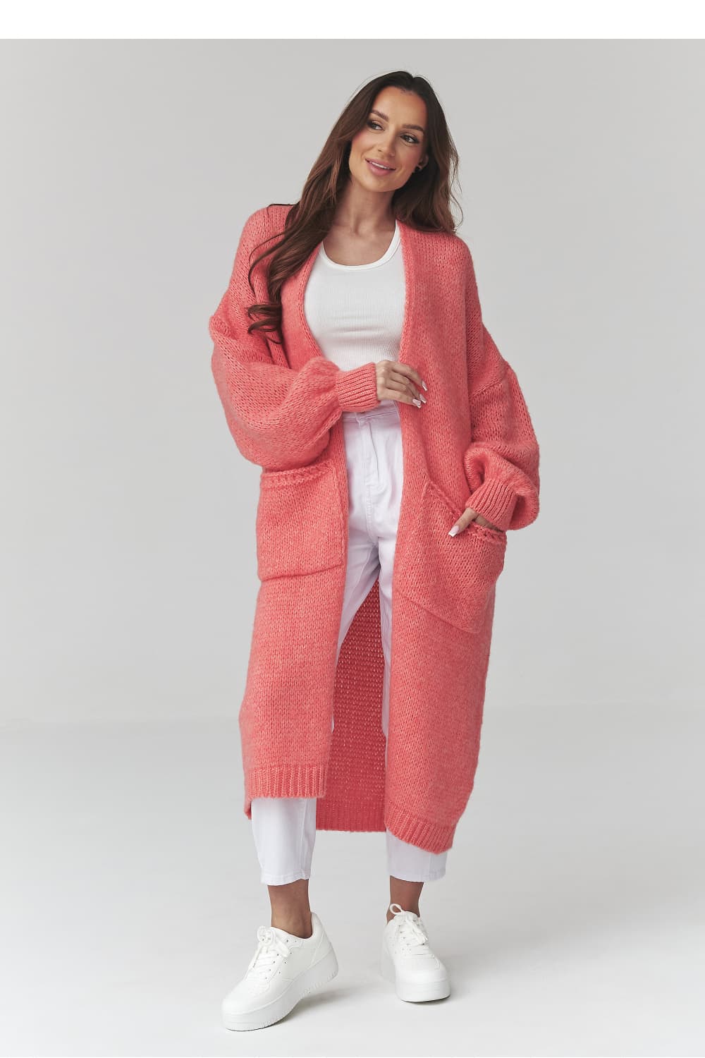 Cardigan model 226870 Makadamia - Miniatura 2