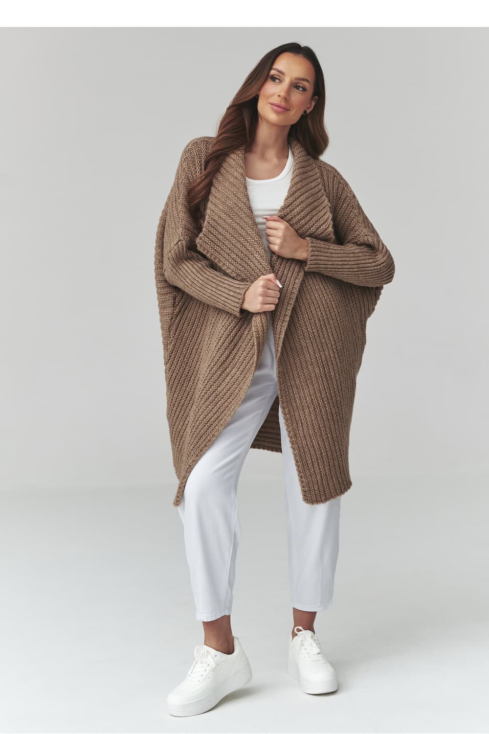 Cardigan model 226877 Makadamia - Miniatura 2