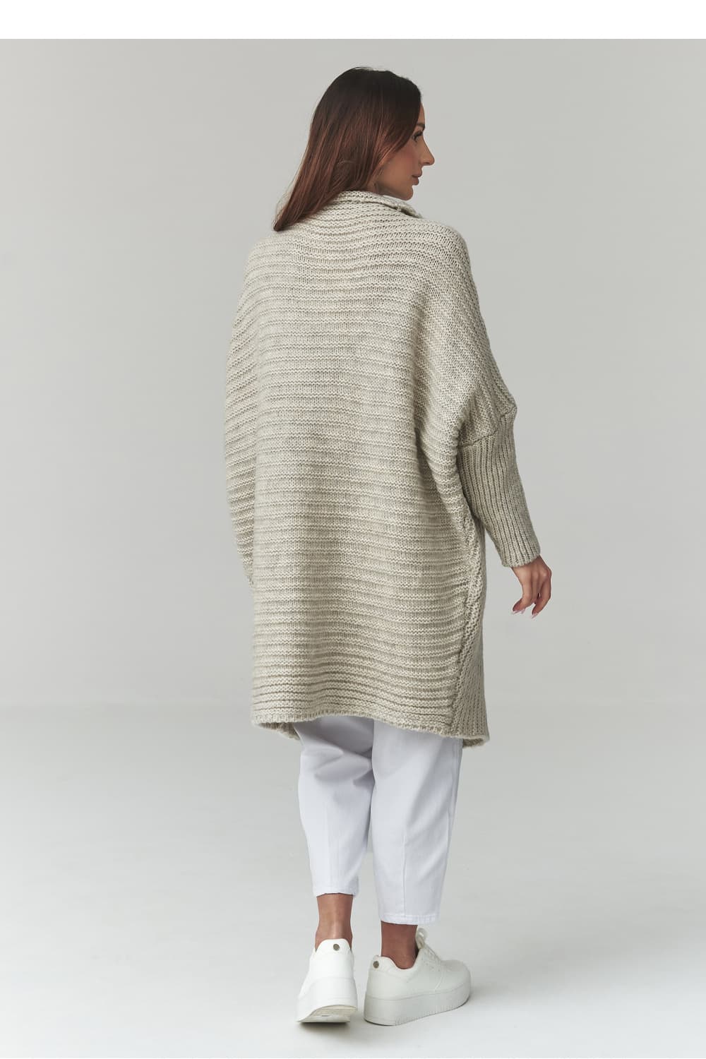 Cardigan model 226880 Makadamia - Miniatura 3