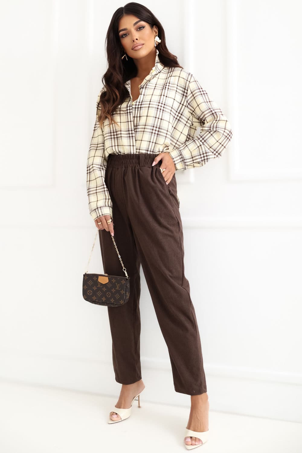 Pantaloni in velluto model 226966 Rue Paris - Miniatura 3