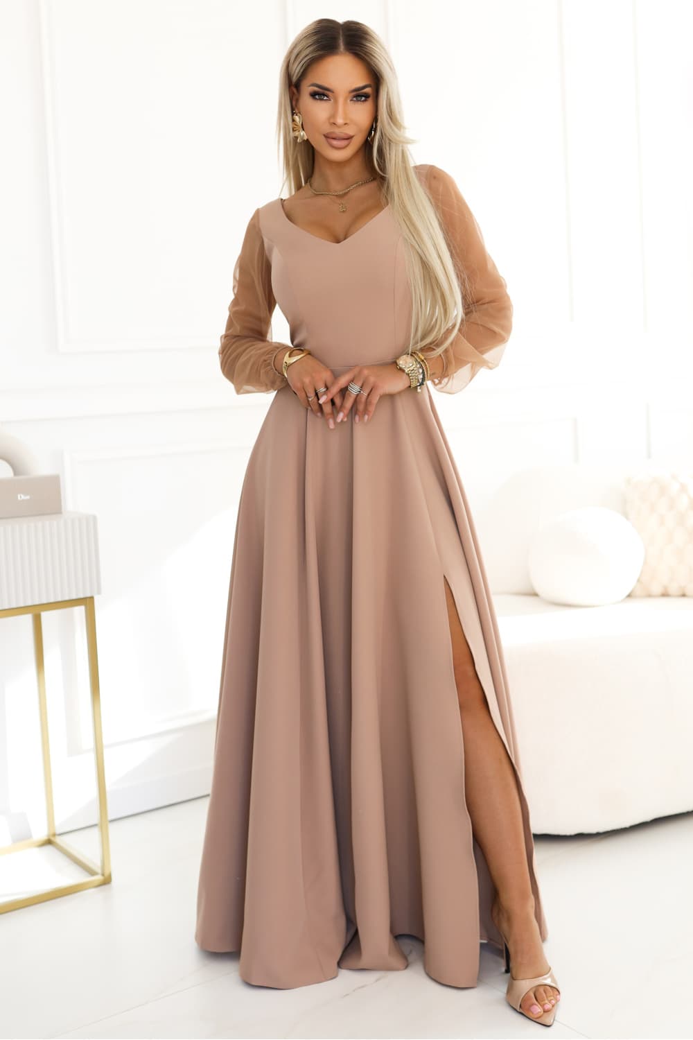 Vestito lungo model 227090 Numoco