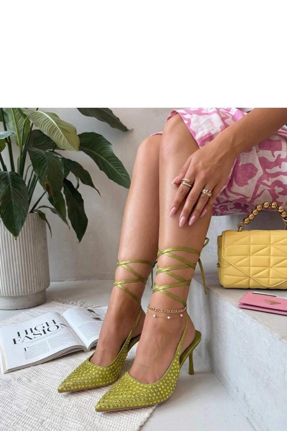 Scarpe con tacco con lacci model 227286 Solea
