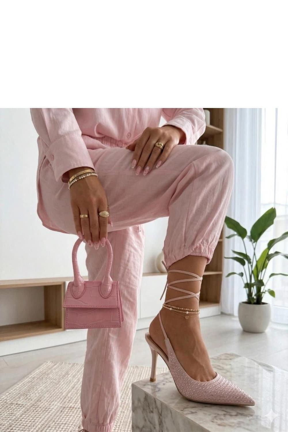 Scarpe con tacco con lacci model 227288 Solea - Miniatura 2