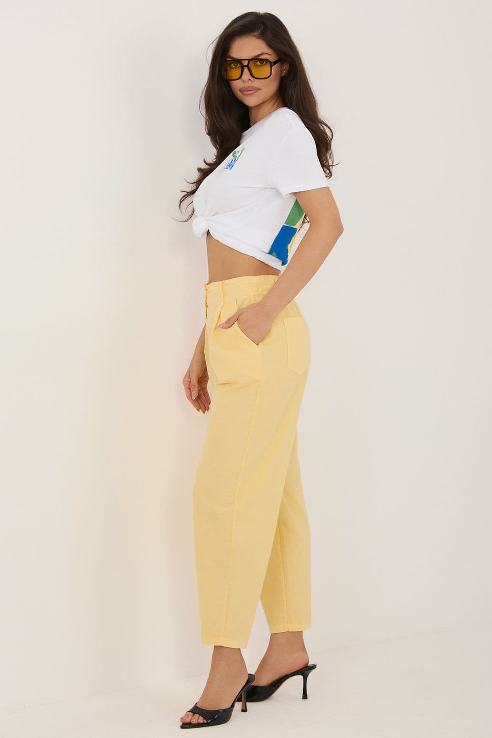 Pantaloni in velluto model 228361 Rue Paris - Miniatura 2