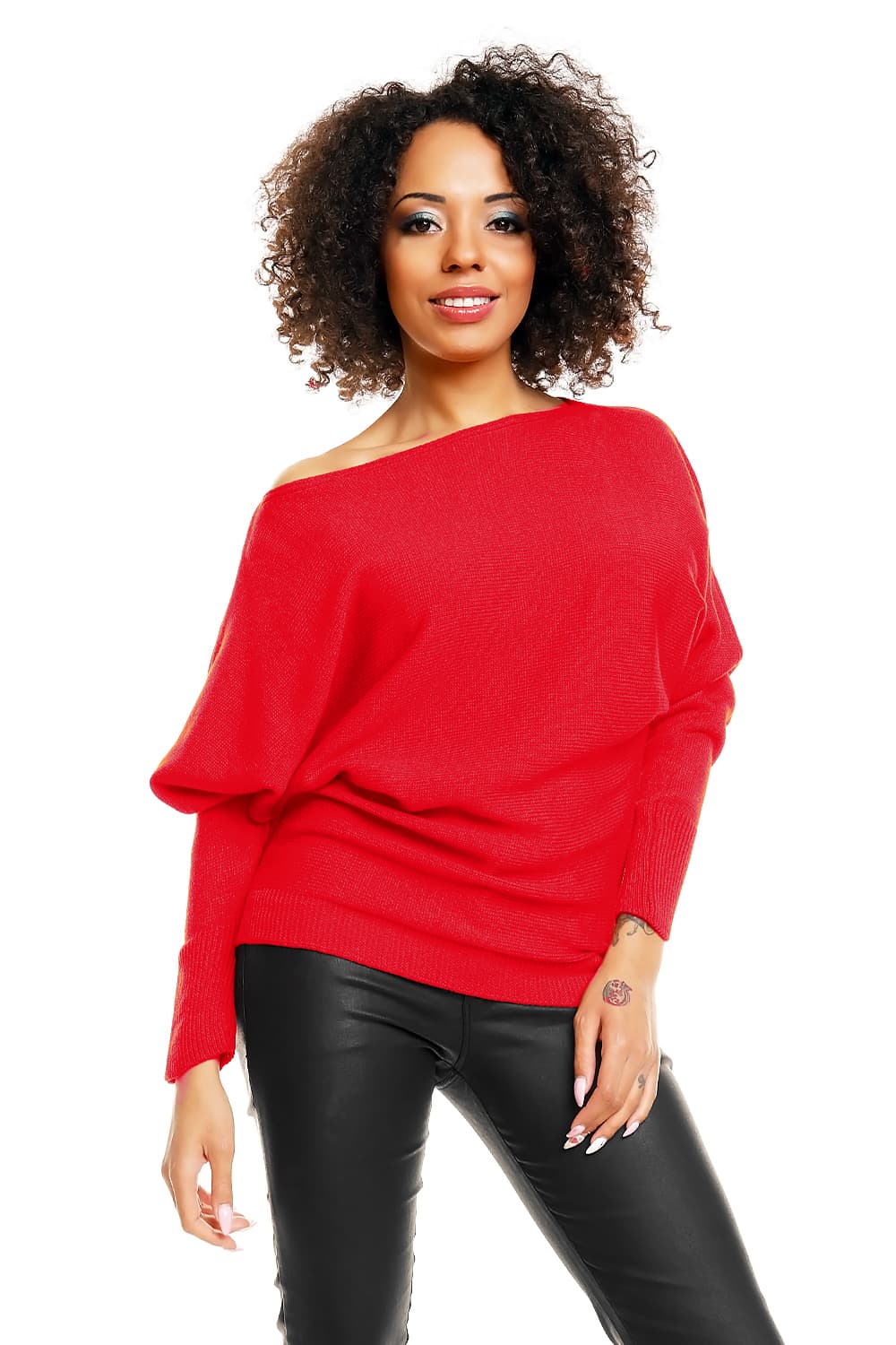 Maglione maniche pipistrello model 84279 PeeKaBoo