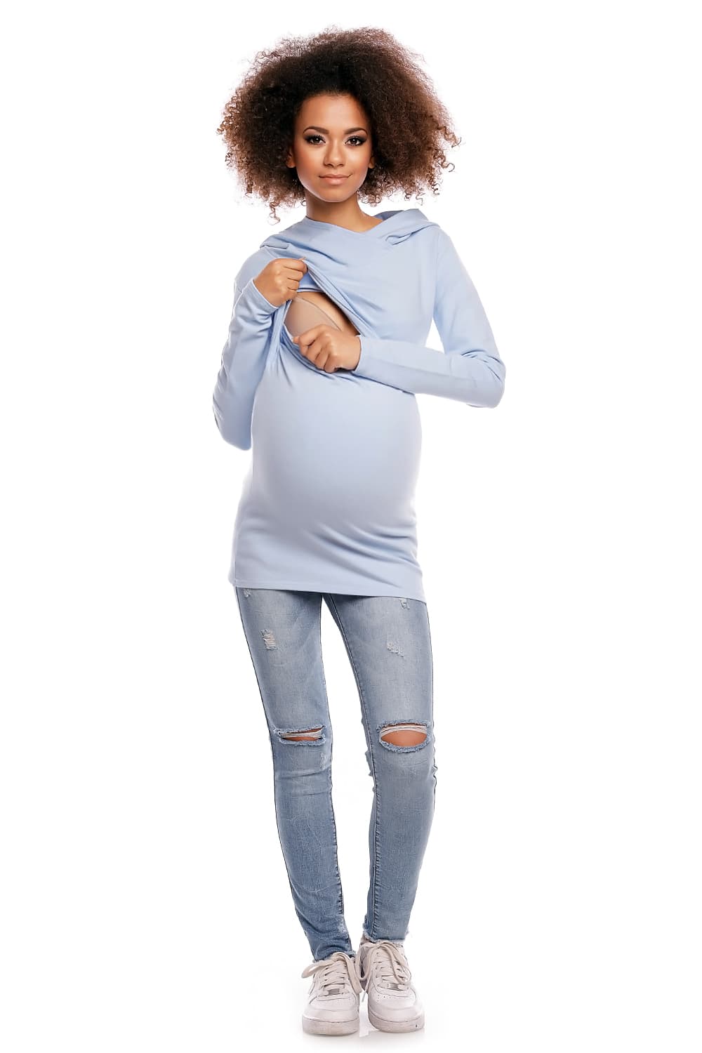 Felpa premaman model 84457 PeeKaBoo - Miniatura 2