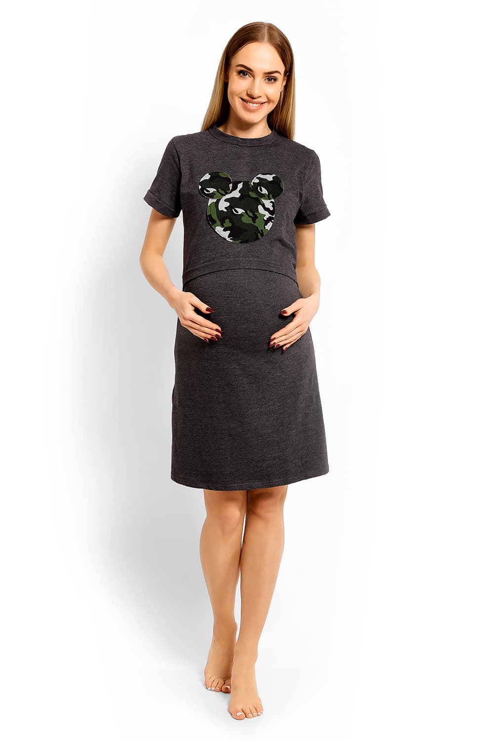 Camicia da notte per gravidanza model 113181 PeeKaBoo - Miniatura 2