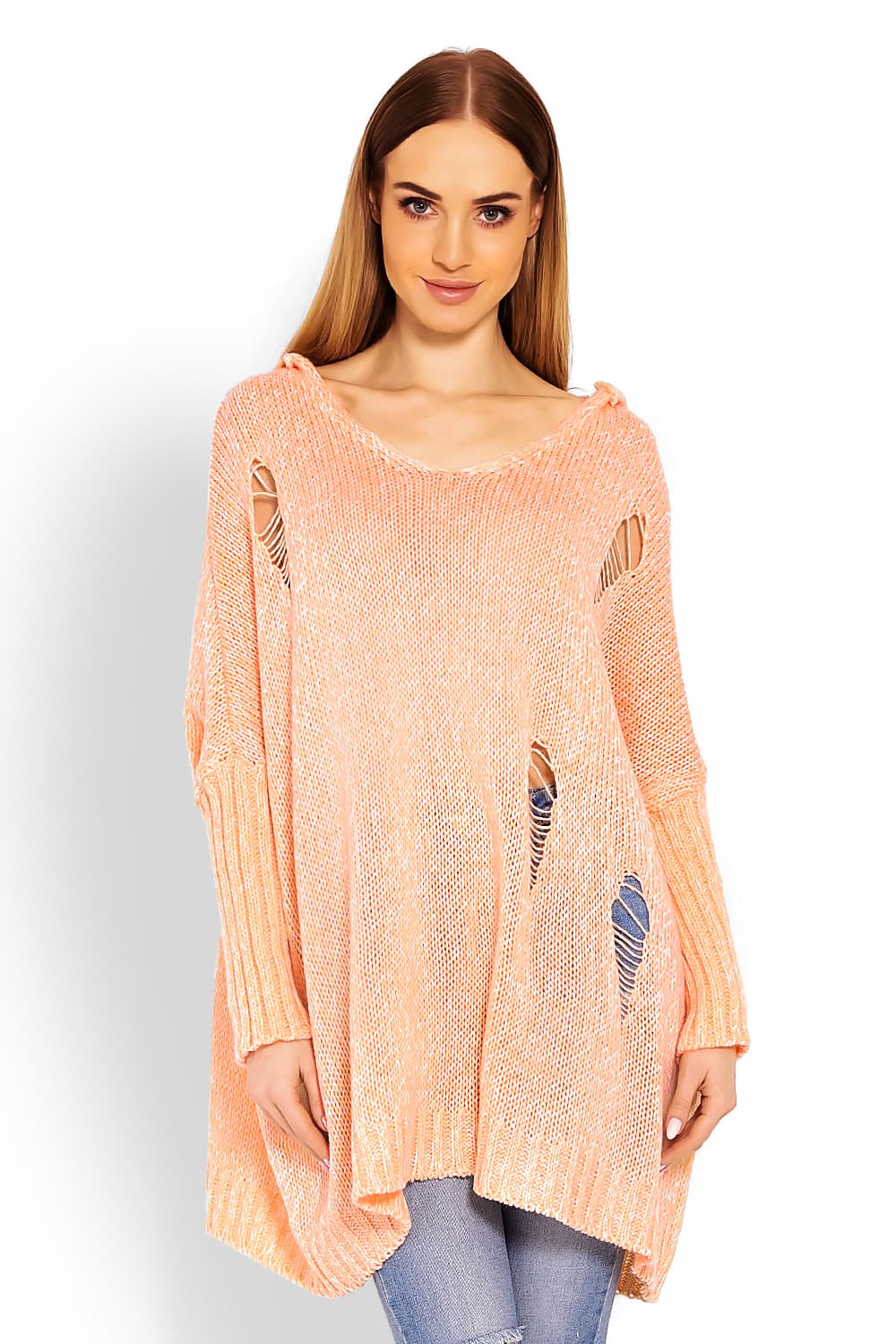 Maglione lungo model 114559 PeeKaBoo
