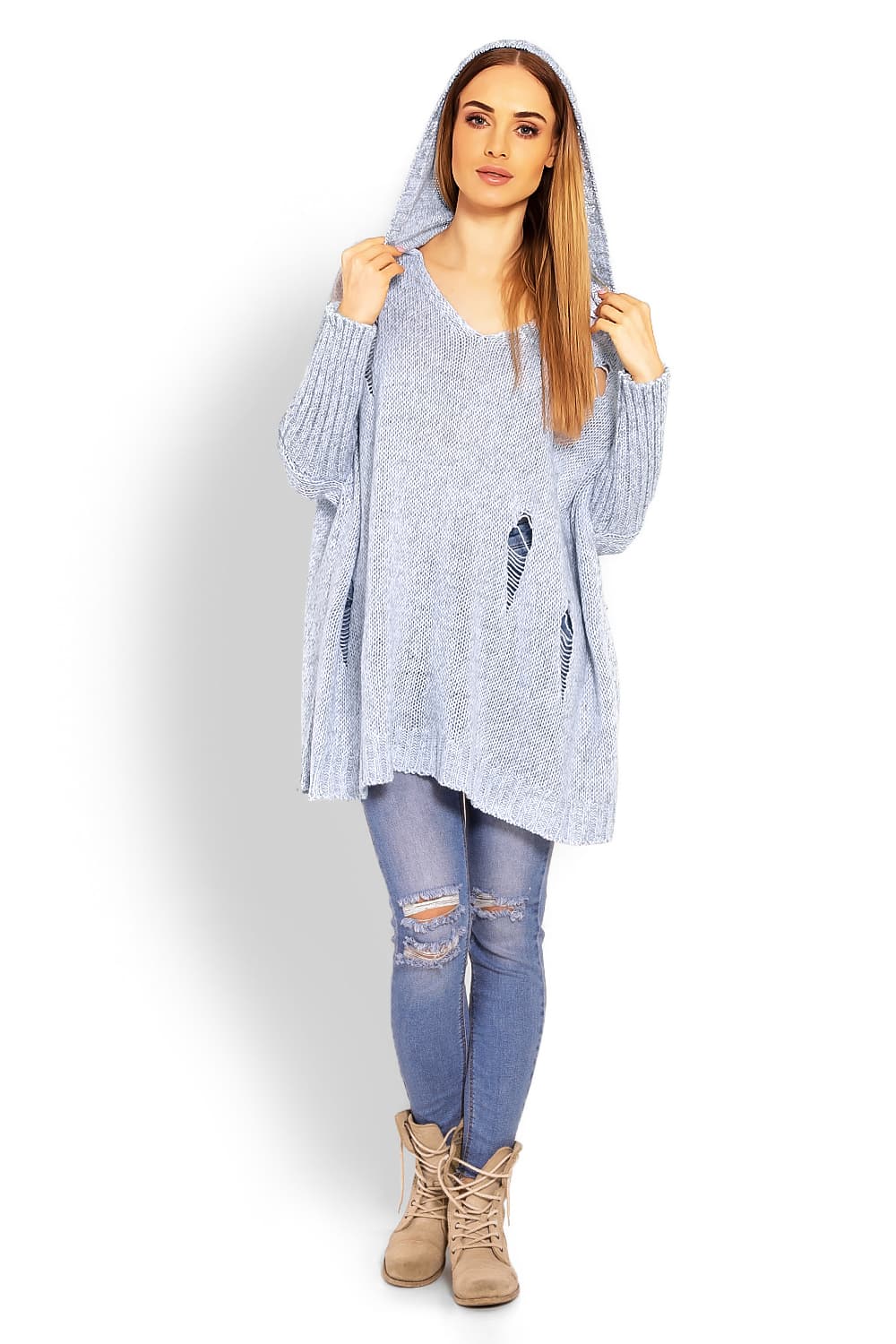 Maglione lungo model 114562 PeeKaBoo - Miniatura 2