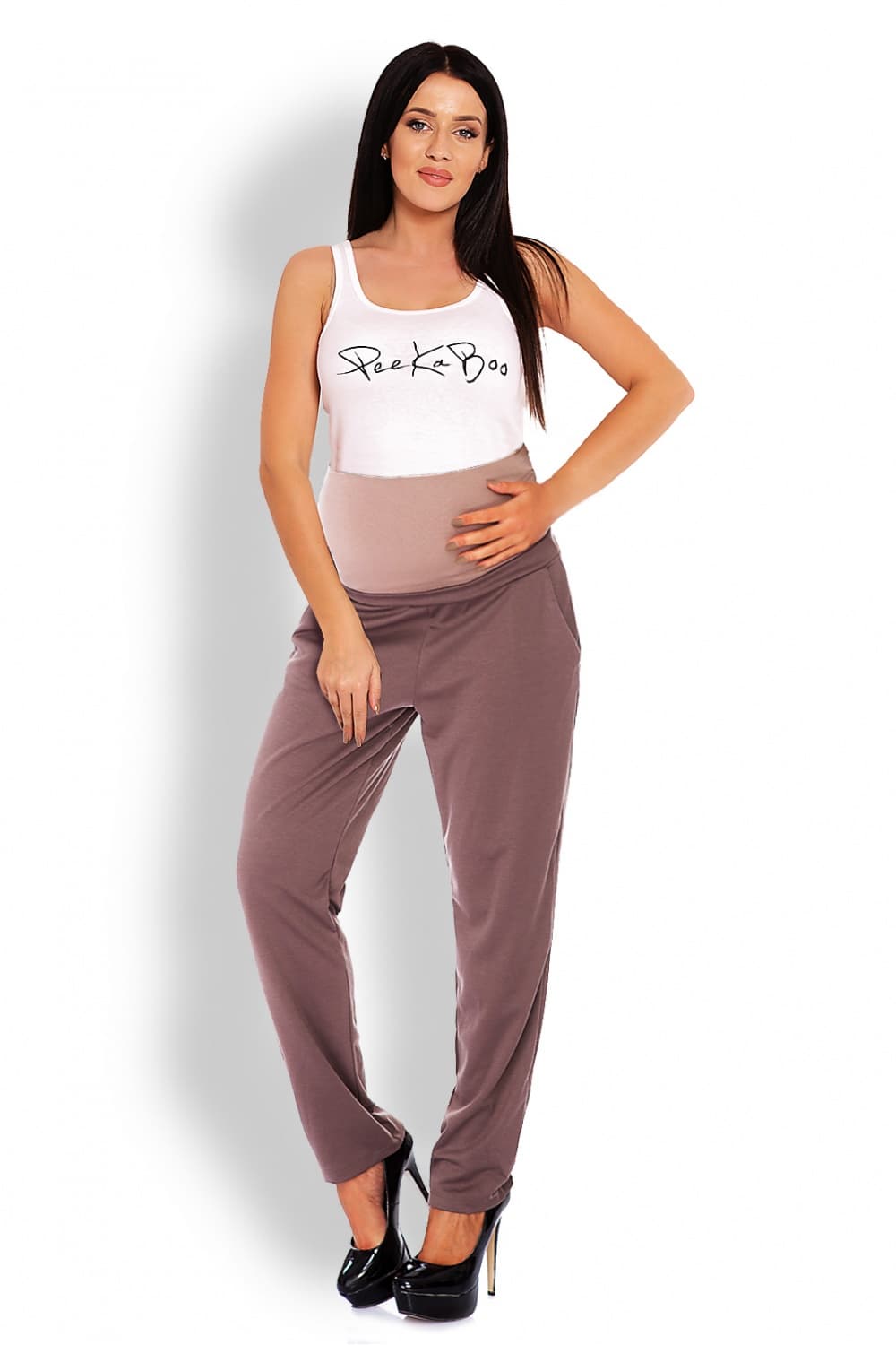 Pantaloni premaman model 126080 PeeKaBoo