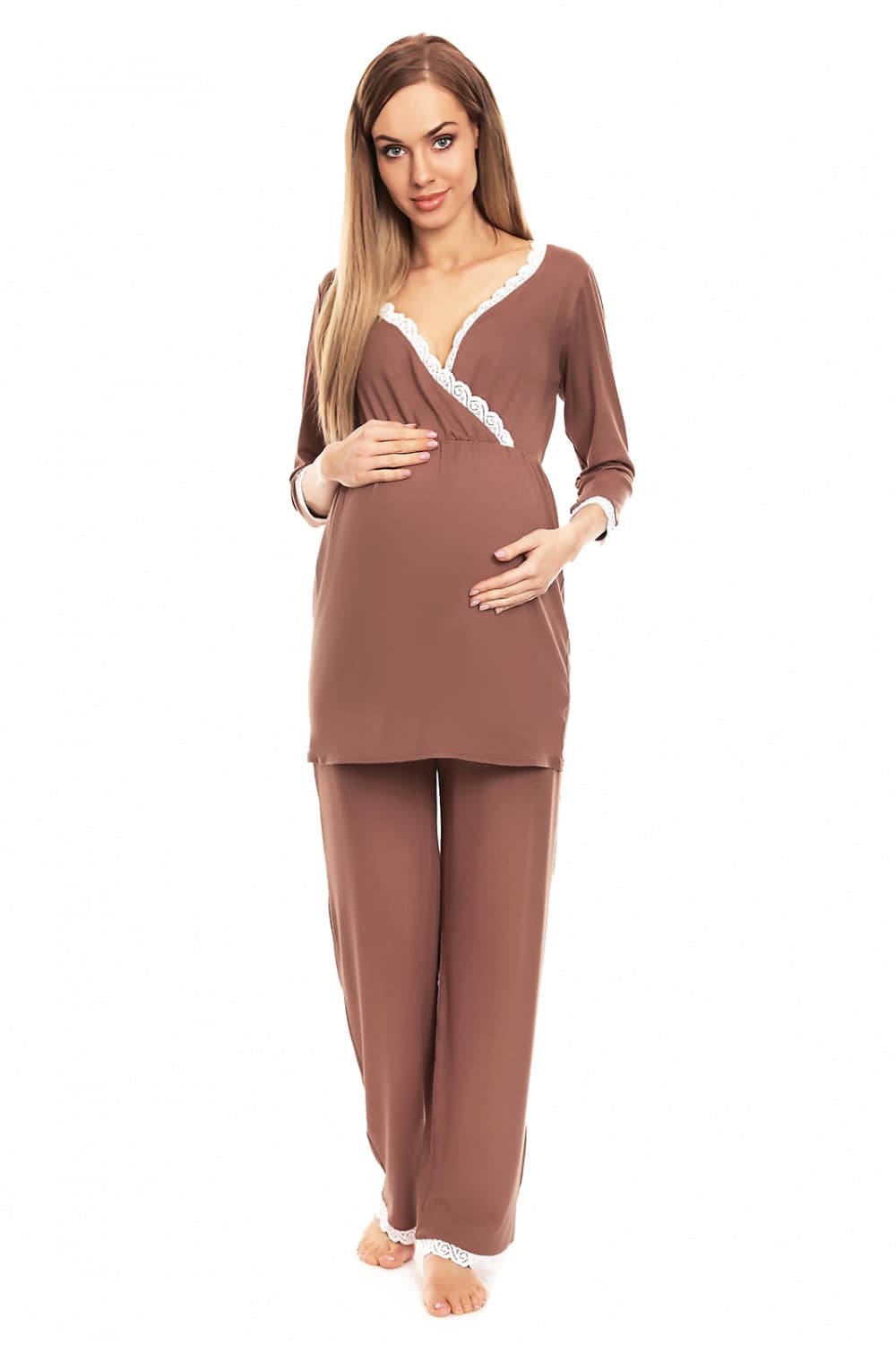 Pigiama da gravidanza model 132600 PeeKaBoo