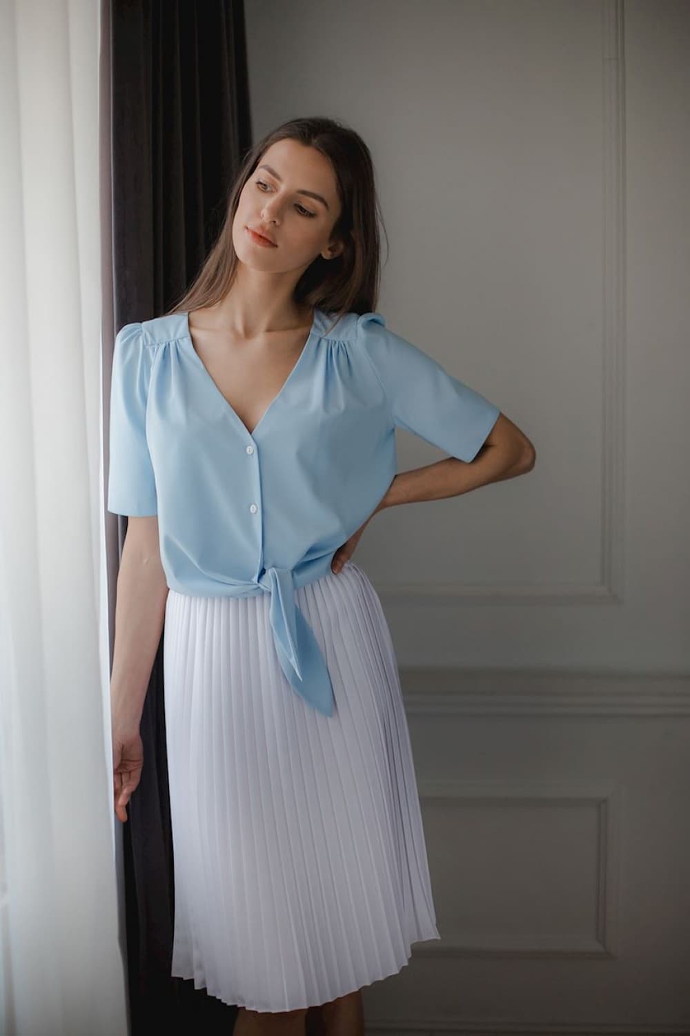 Camicia a manica corta model 143909 Lenitif - Miniatura 2