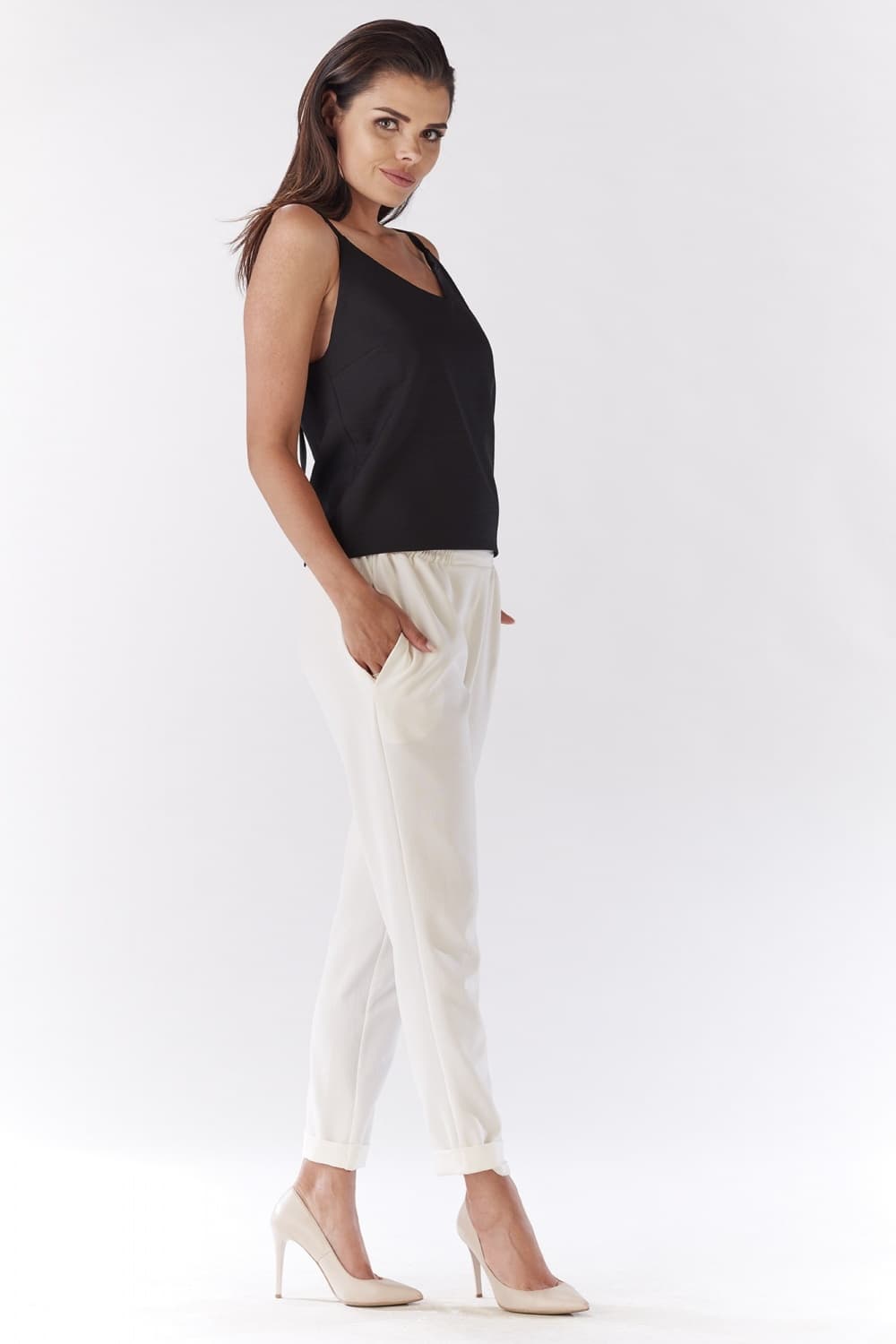 Pantaloni da donna model 144697 awama - Miniatura 2