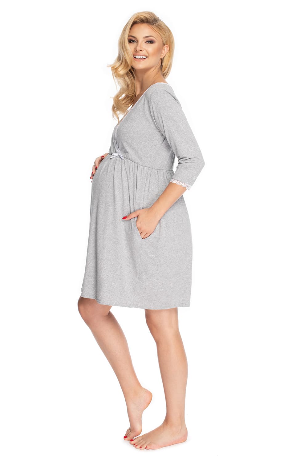 Camicia da notte per gravidanza model 147509 PeeKaBoo - Miniatura 2