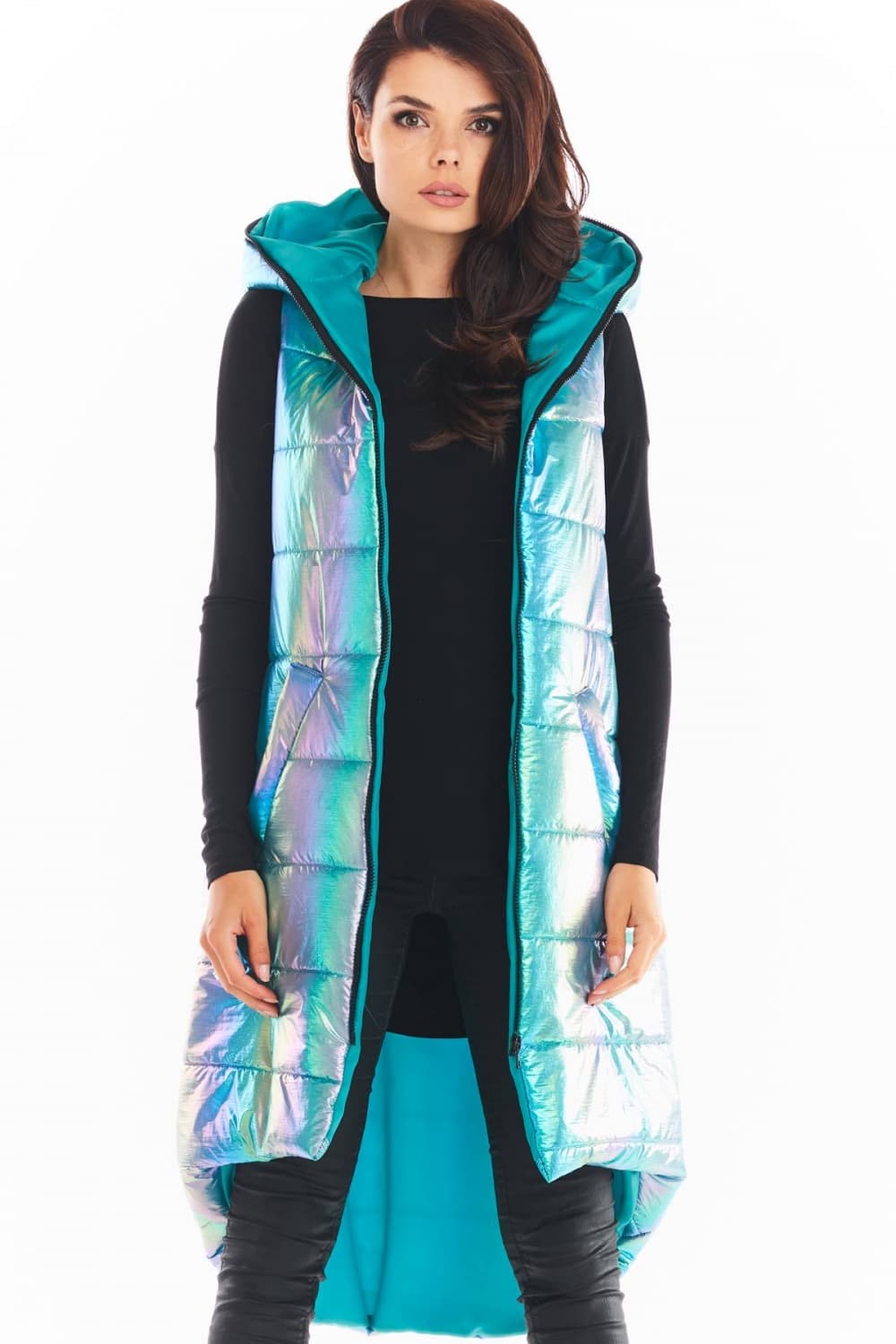 Gilet model 149752 awama - Miniatura 4