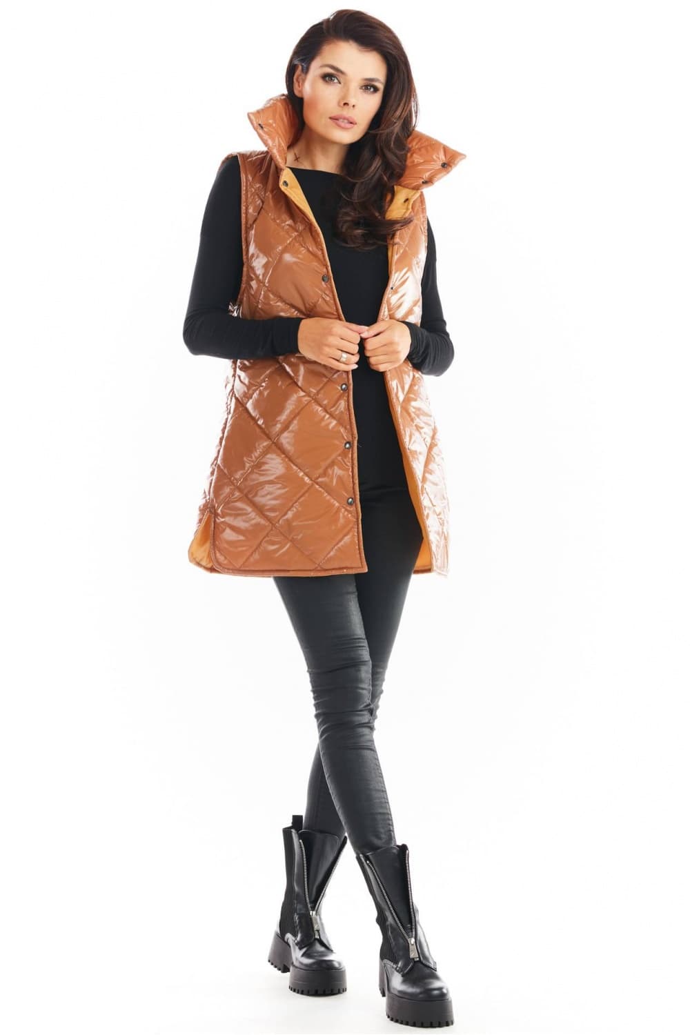 Gilet model 149798 awama - Miniatura 4