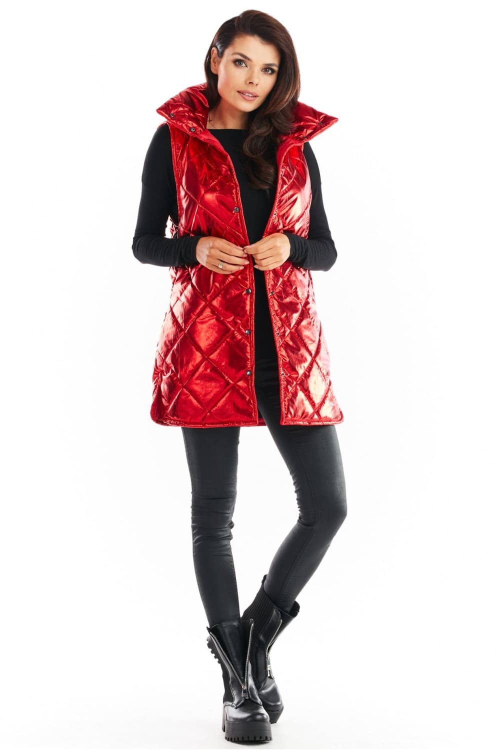 Gilet model 149799 awama - Miniatura 2