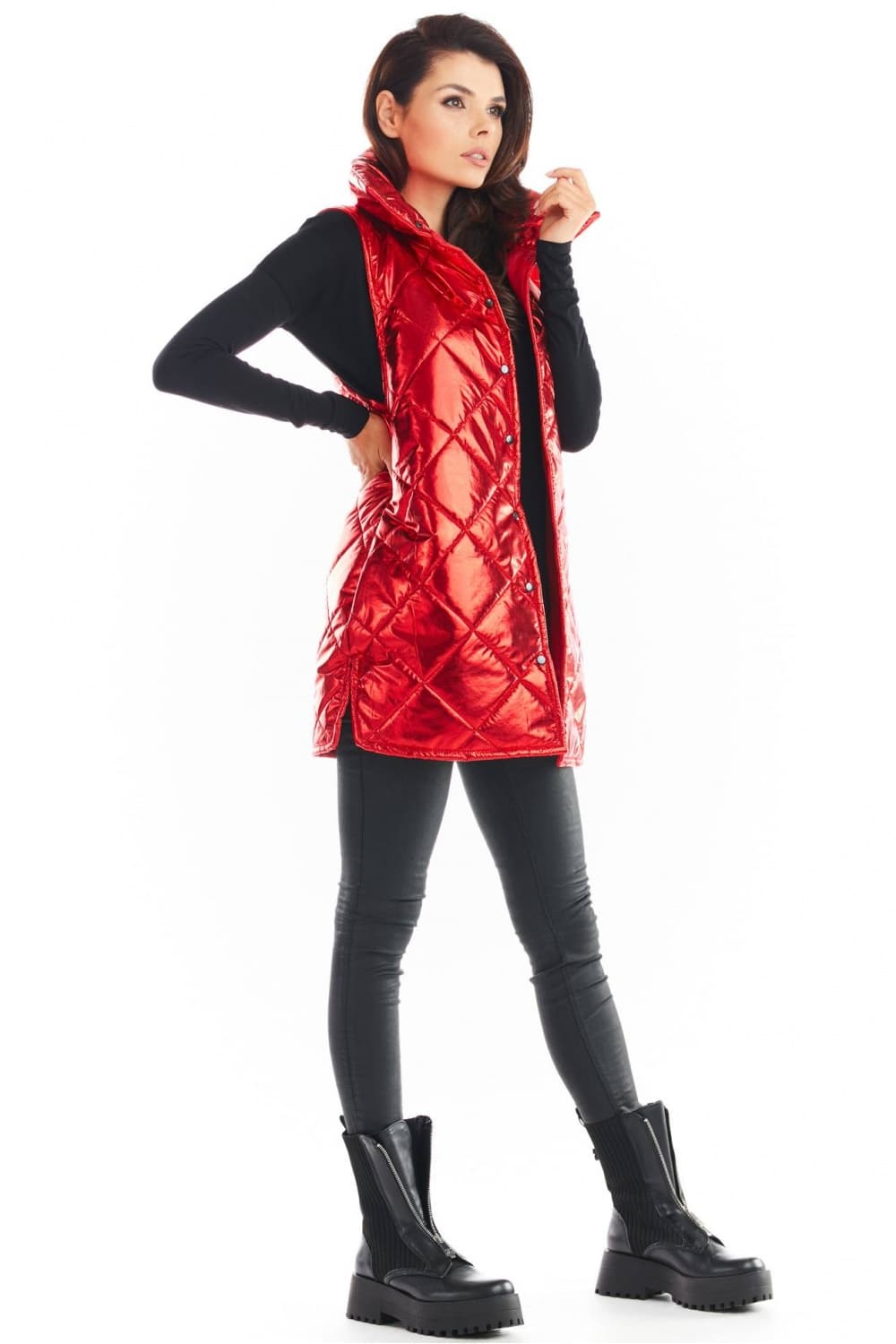 Gilet model 149799 awama - Miniatura 3