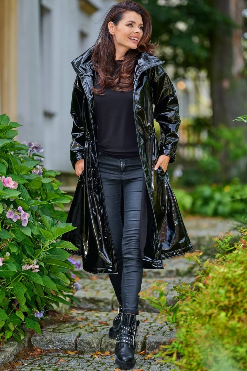 Cappotto model 149801 awama - Miniatura 4