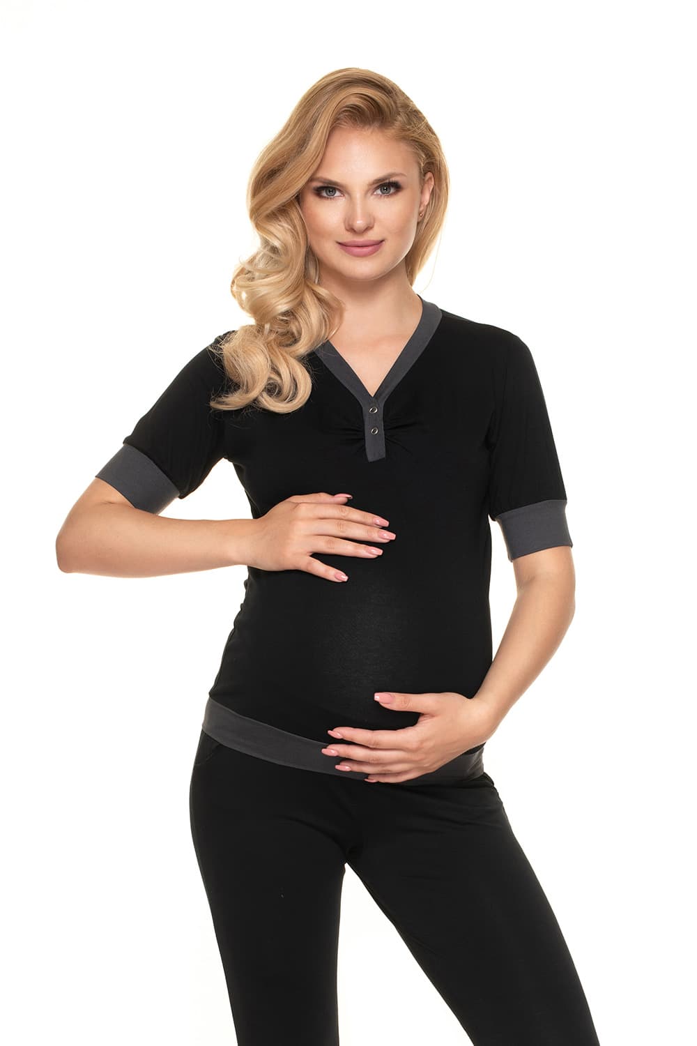 Pigiama da gravidanza model 157824 PeeKaBoo