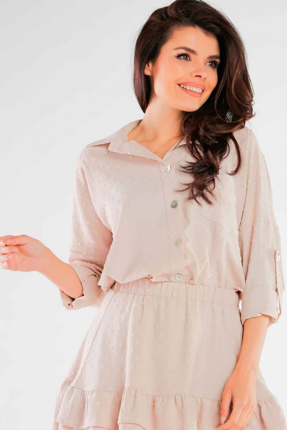 Camicia da donna model 166782 awama - Miniatura 4