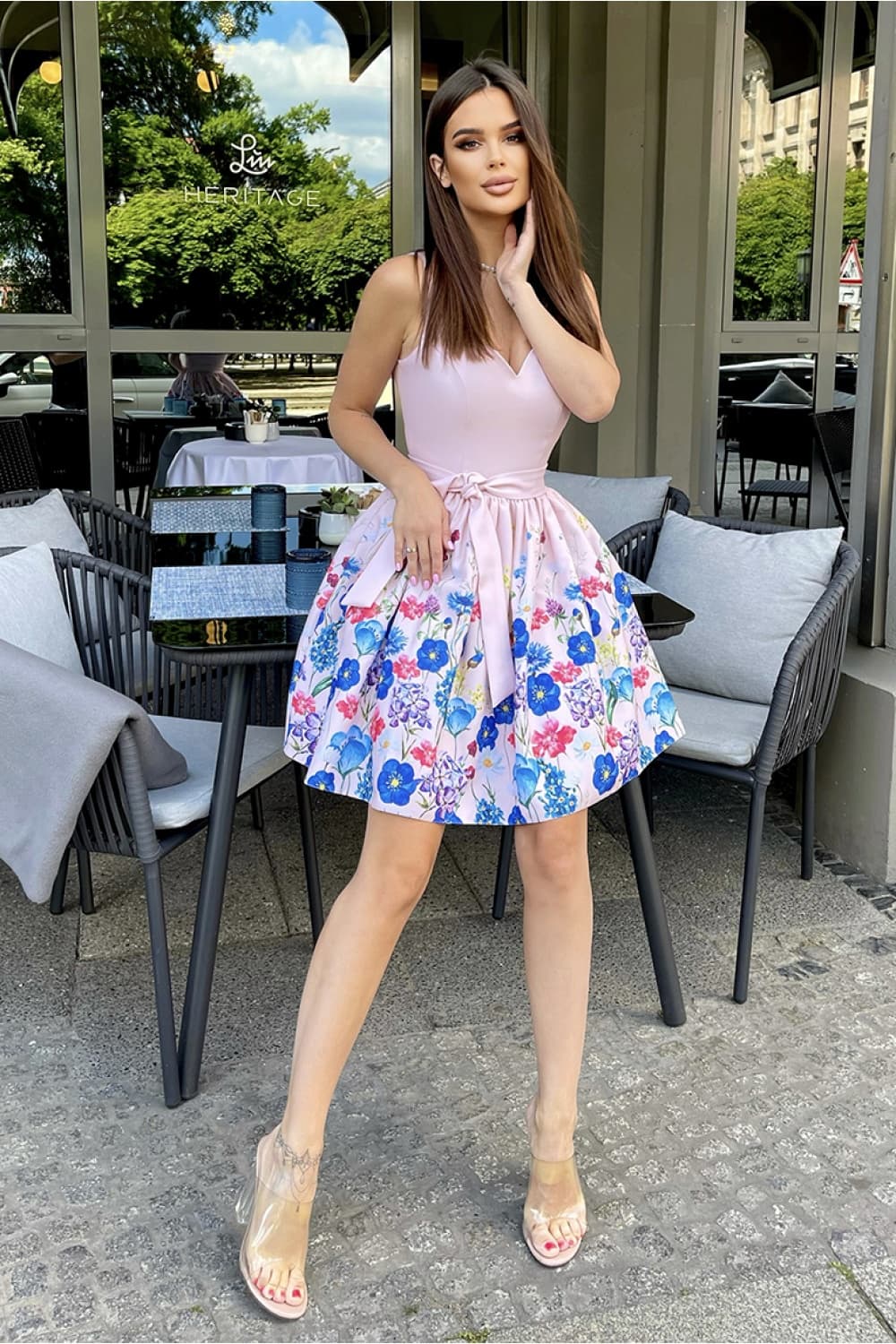 Vestito da cocktail model 167550 Bicotone - Miniatura 2