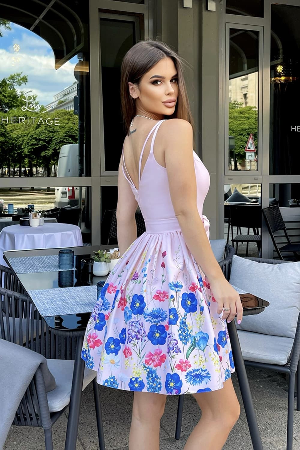 Vestito da cocktail model 167550 Bicotone - Miniatura 3