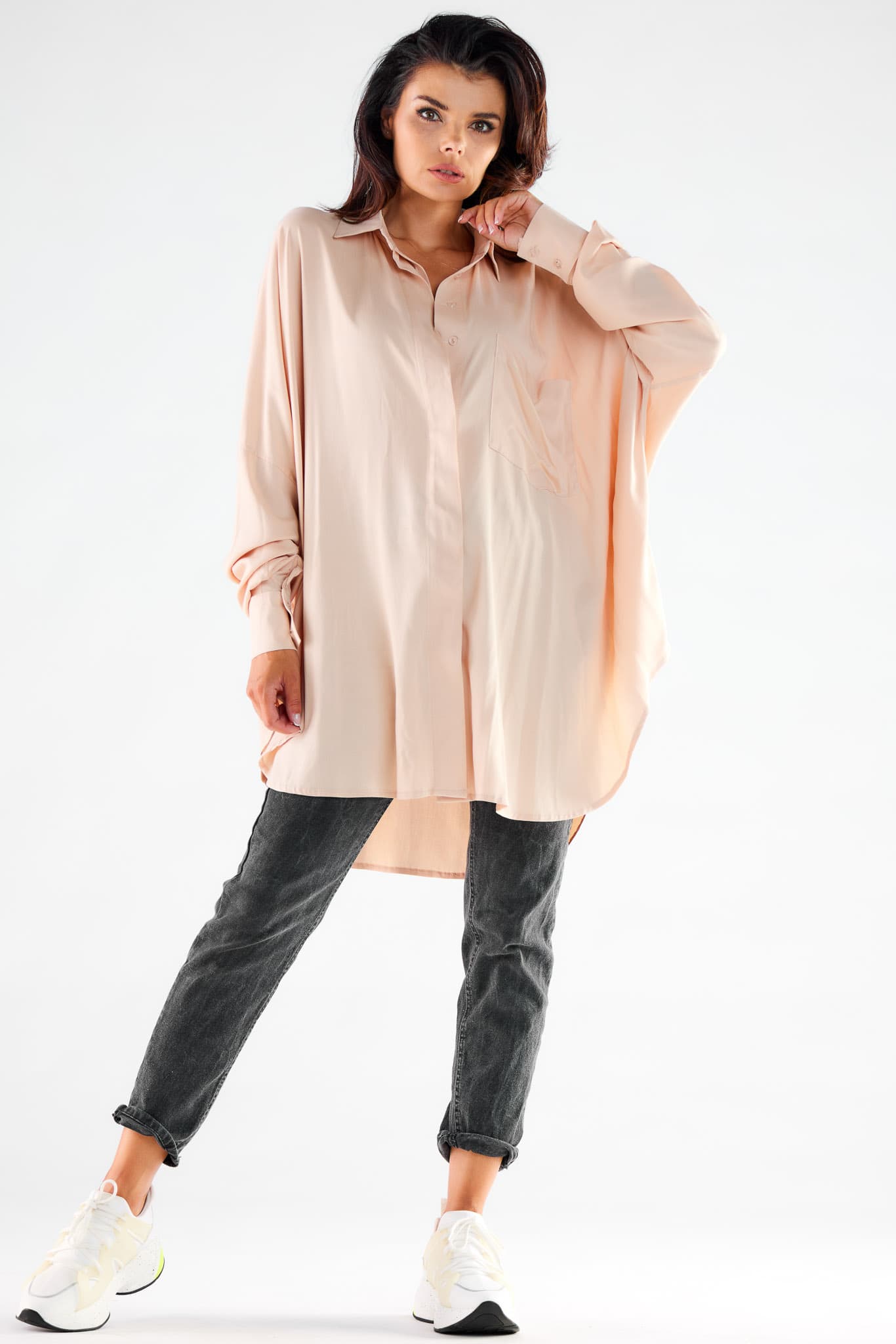 Camicia a manica lunga  model 173912 awama - Miniatura 2