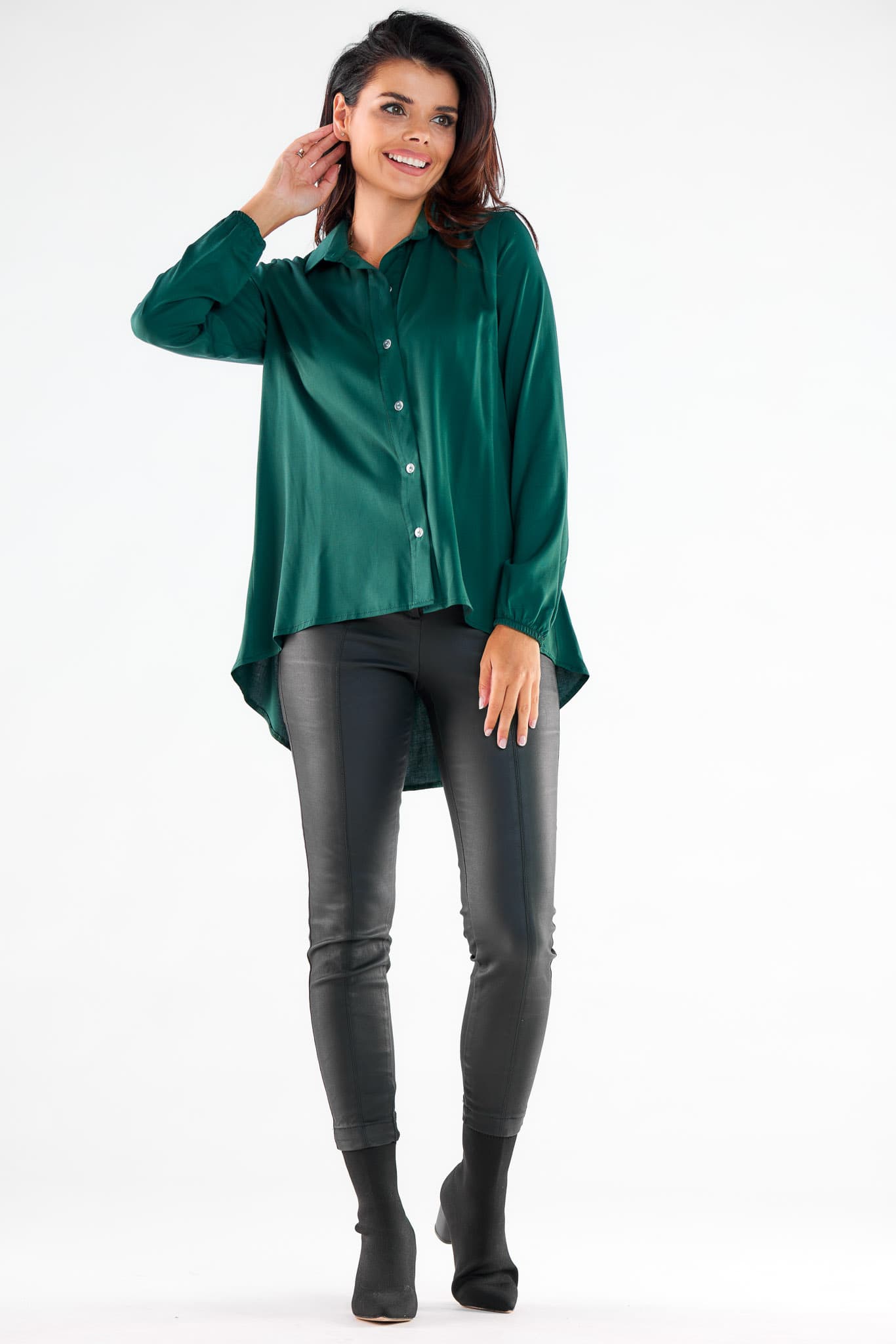 Camicia a manica lunga  model 173914 awama - Miniatura 2