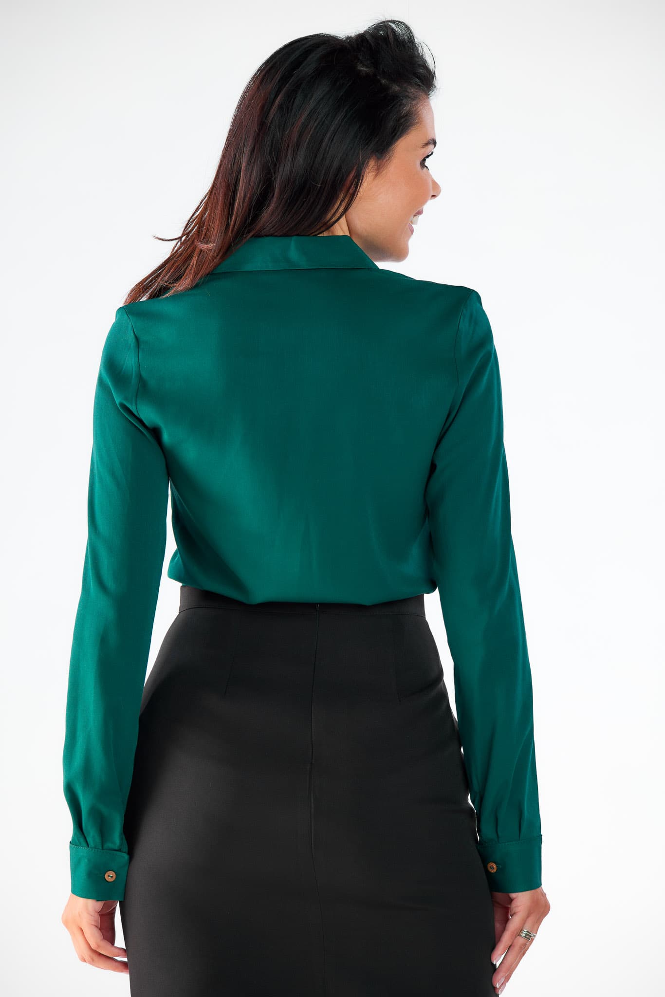 Camicia a manica lunga  model 173918 awama - Miniatura 3