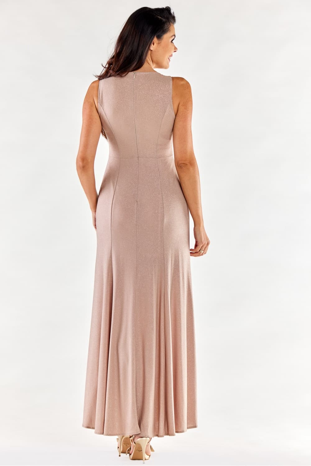 Vestito lungo model 174386 awama - Miniatura 3