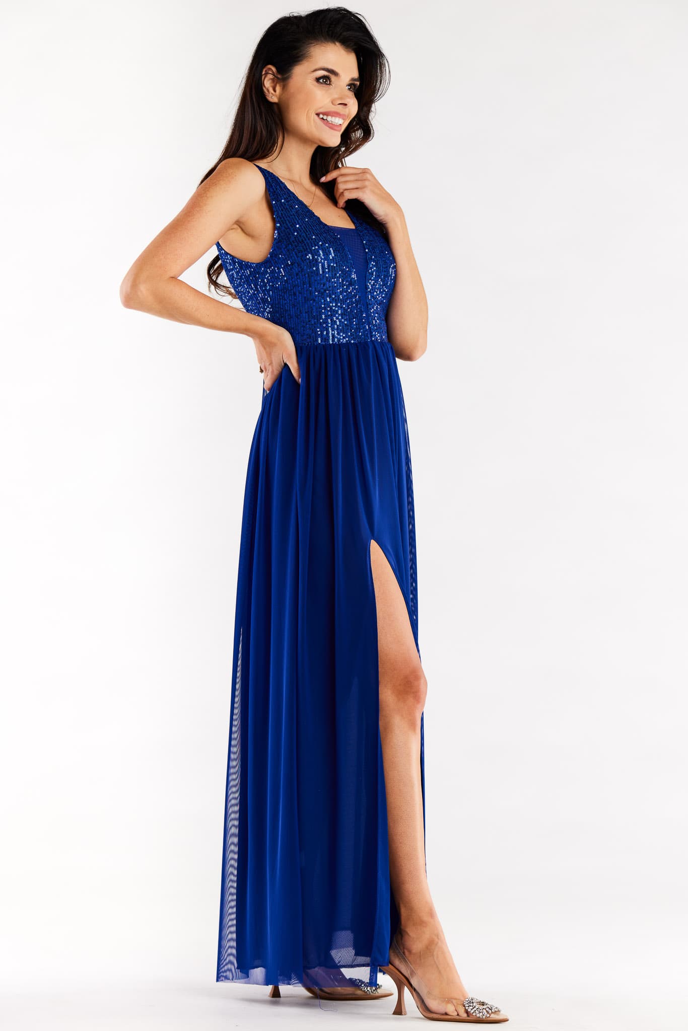 Vestito da sera model 174392 awama - Miniatura 2