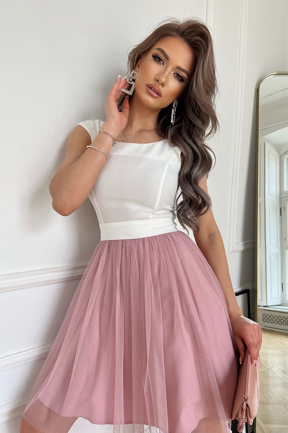 Vestito da sera model 177810 Bicotone - Miniatura 4