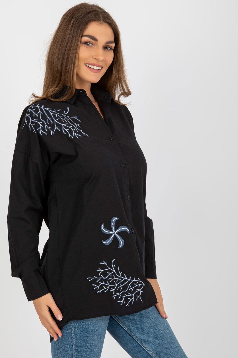 Camicia a manica lunga  model 181626 Factory Price - Miniatura 3