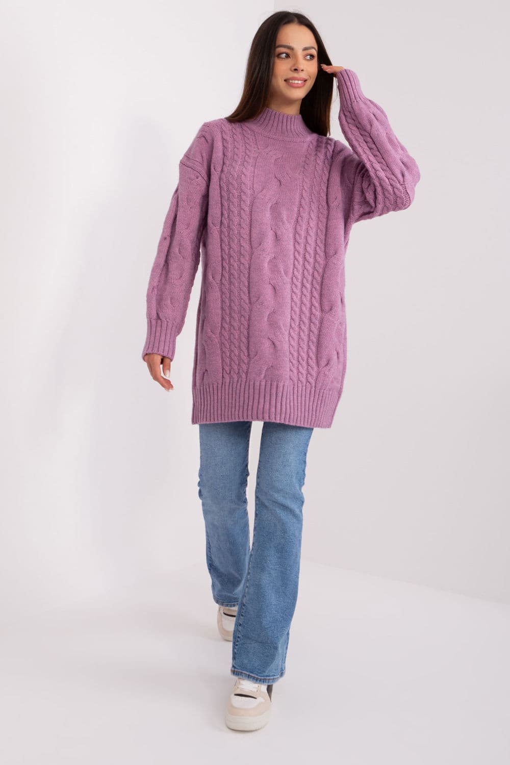 Maglione lungo model 185732 AT
