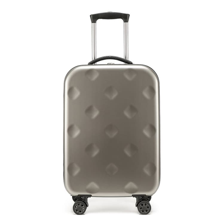 28 inch Foldable Portable Universal Wheel Trolley Luggage Suitcase, with Combination Lock(Grey)