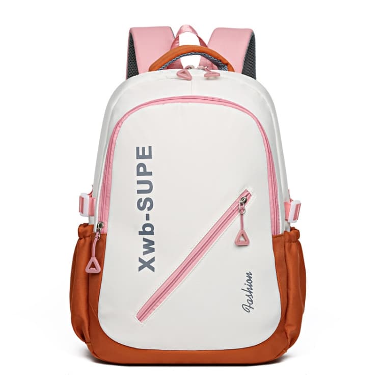 Backpack for Junior High School Students Cute Schoolbag Travel Bag(Pink)