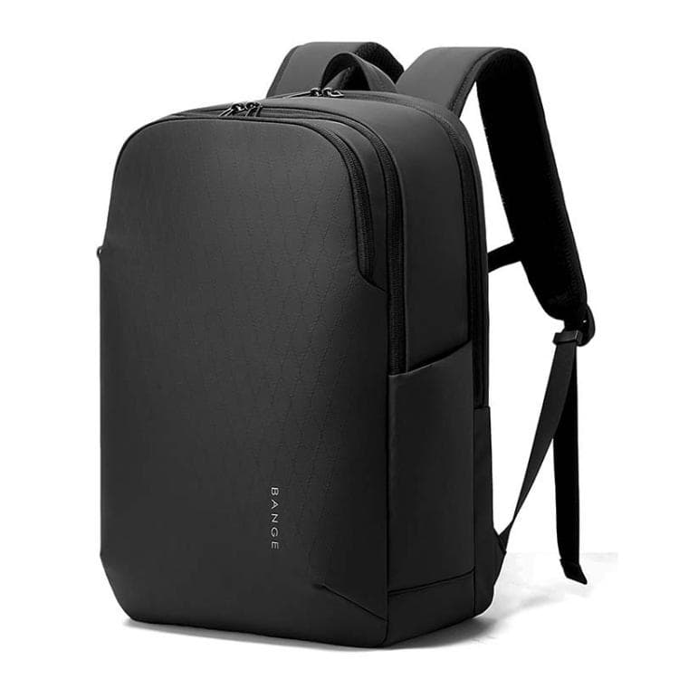 BANGE BG-3068 Men Light Business Commuting Computer Bag Student Schoolbag(Black)