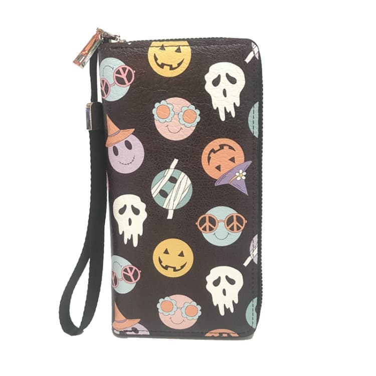 Ladies Long Casual Hand Clutch Bag Multi Card Position Zipper Phone Pouch, Model: W15840-13