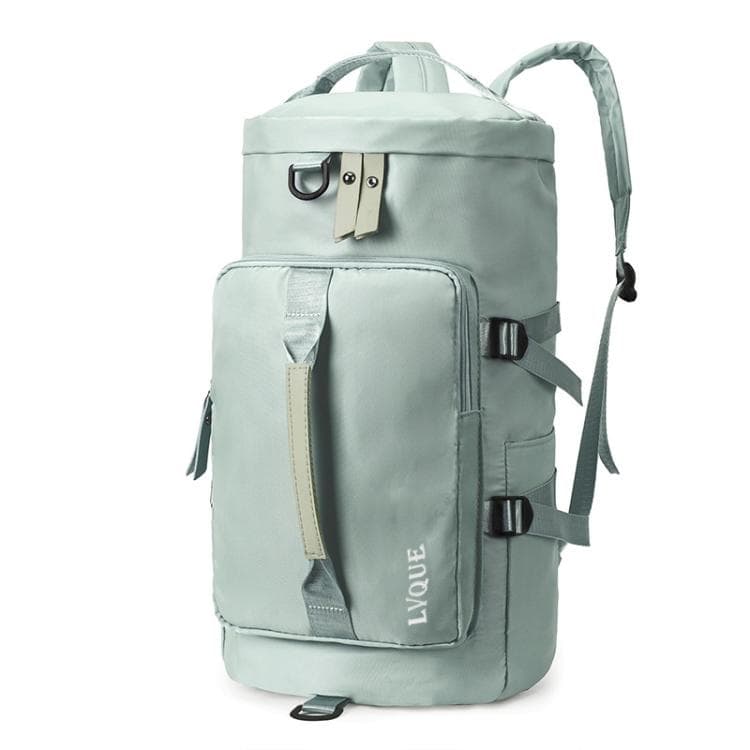 Multifunctional Travel Backpack Large Capacity Portable Drum Bag Sports Bag(Green)