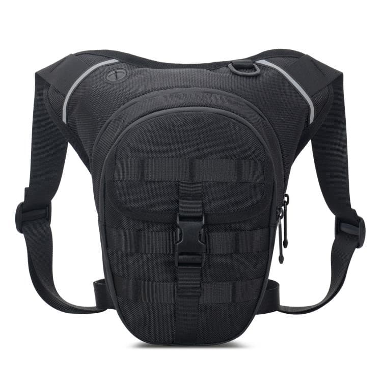 Outdoor Multi-Functional Leg Strap Waist Bag Large Capacity Waterproof Cycling Leg Bag(Black)