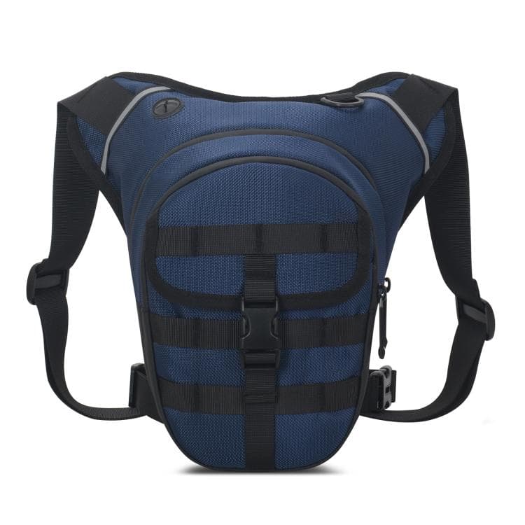Outdoor Multi-Functional Leg Strap Waist Bag Large Capacity Waterproof Cycling Leg Bag(Dark Blue)
