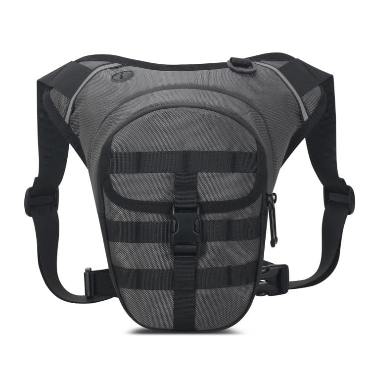 Outdoor Multi-Functional Leg Strap Waist Bag Large Capacity Waterproof Cycling Leg Bag(Gray)