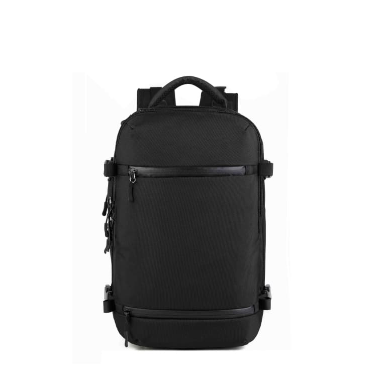 Ozuko 8983 Large Capacity Waterproof Travel Outdoor USB Shoulder Backpack 17 Inch(Black)
