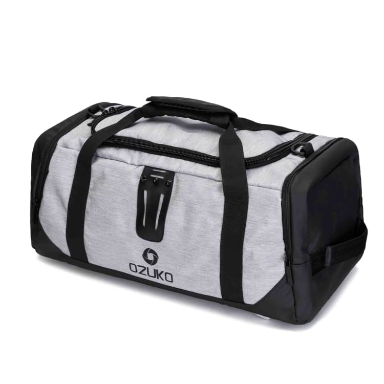 Ozuko 9005 Large Capacity Oxford Outdoor Travel Single Shoulder Handbag 21 Inch(Grey)