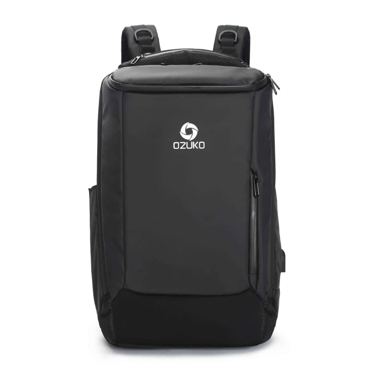 Ozuko 9060 Large Capacity Waterproof USB Outdoor Shoulder Backpack
